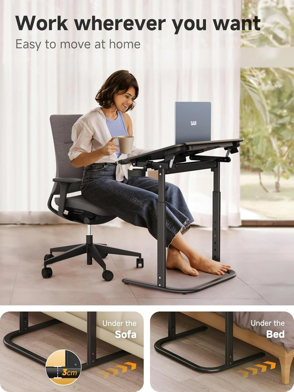 7-in-1 TV Tray Adjustable Table