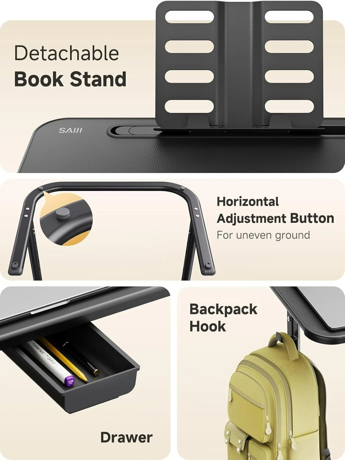 7-in-1 TV Tray Adjustable Table