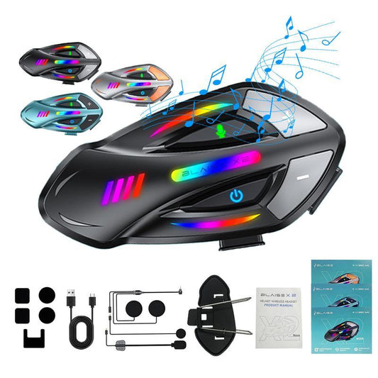 💥Only $40.9 Last Day Promotion!-Blaise X2 Motorcycle Bluetooth