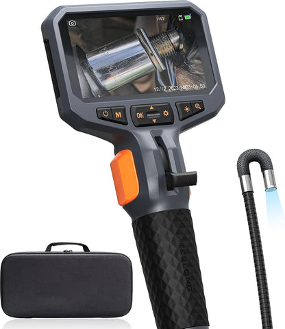 💥Only $40.9 Last Day Promotion!-Two-Way Articulating Borescope with Light