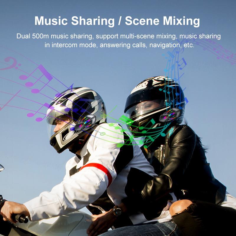 💥Only $40.9 Last Day Promotion!-Blaise X2 Motorcycle Bluetooth