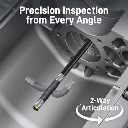 💥Only $40.9 Last Day Promotion!-Two-Way Articulating Borescope with Light