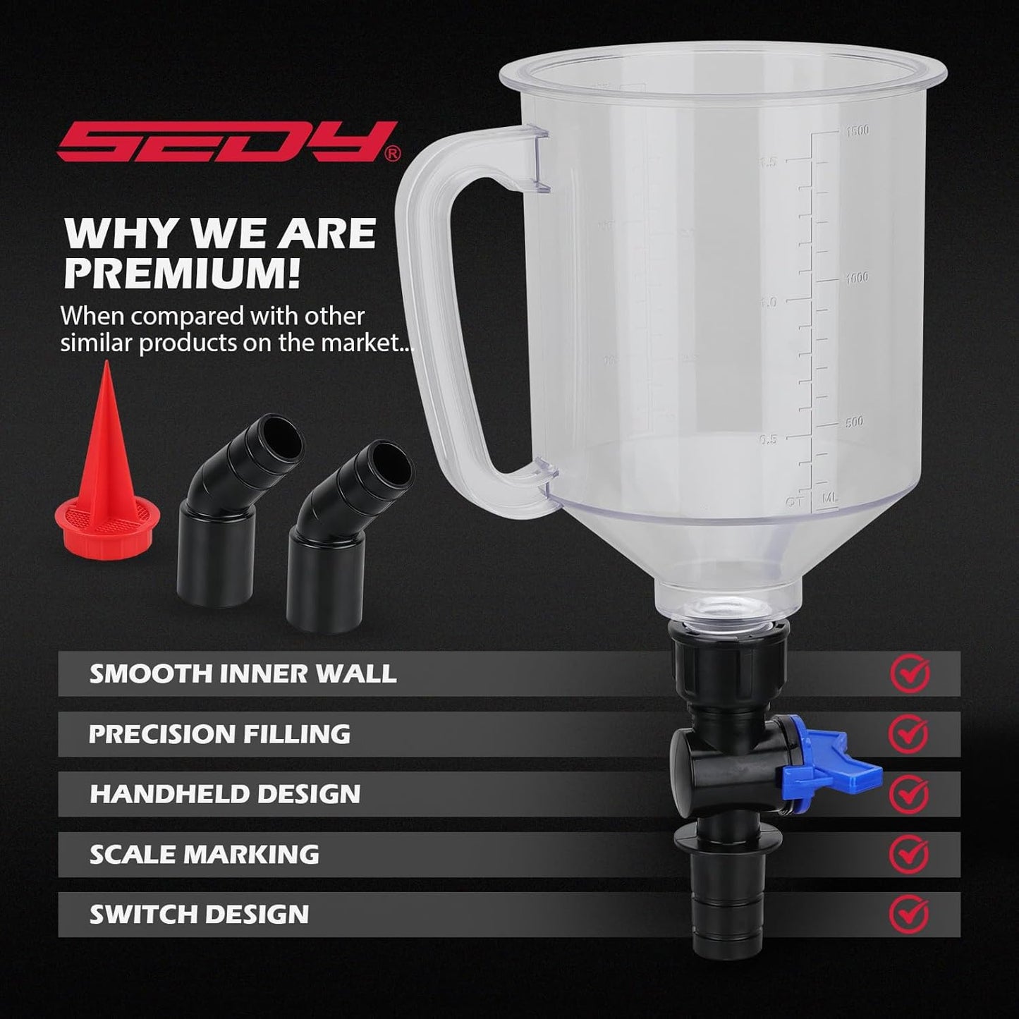 💥Only $39.9 Last Day Promotion!-18-Piece Engine Oil Funnel Set