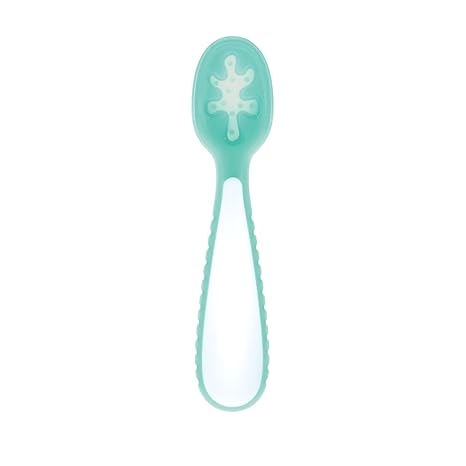Baby's First Spoons Set - (3-Pack) Feeding Utensils for Babies - 6+ Months - Pink/Aqua/Purple