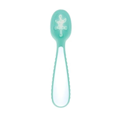 Baby's First Spoons Set - (3-Pack) Feeding Utensils for Babies - 6+ Months - Pink/Aqua/Purple