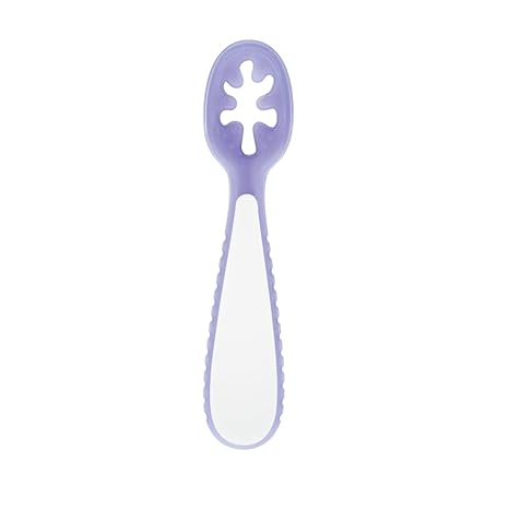 Baby's First Spoons Set - (3-Pack) Feeding Utensils for Babies - 6+ Months - Pink/Aqua/Purple