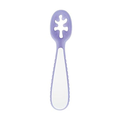 Baby's First Spoons Set - (3-Pack) Feeding Utensils for Babies - 6+ Months - Pink/Aqua/Purple
