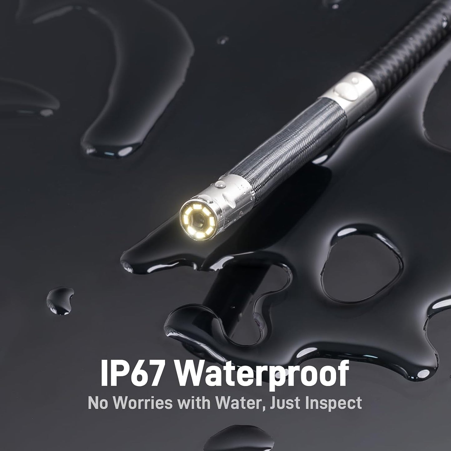 💥Only $40.9 Last Day Promotion!-Two-Way Articulating Borescope with Light