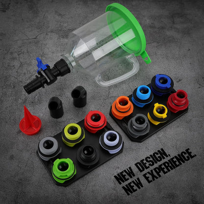 💥Only $39.9 Last Day Promotion!-18-Piece Engine Oil Funnel Set