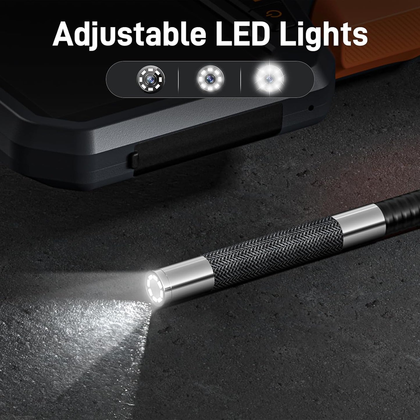 💥Only $40.9 Last Day Promotion!-Two-Way Articulating Borescope with Light