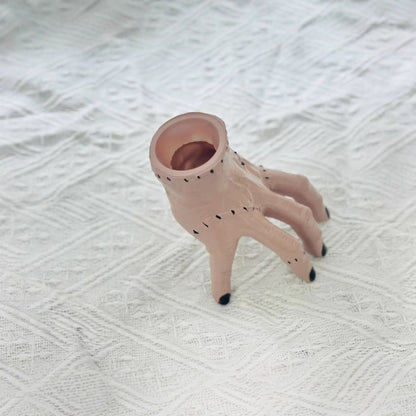 Creative Hand-Shaped Pen Holder 2-Piece Set – Unique Palm Design Desk Organizer for Stationery, Makeup Brushes, and Home Office Decoration