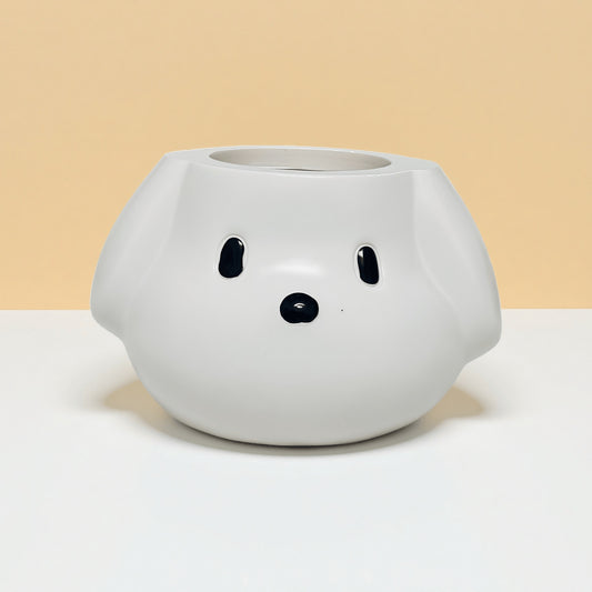 Creative Dog-Shaped Pen Holder 2-Piece Set – Cute Desktop Organizer for Stationery, Makeup Brushes, and Home Office Decoration